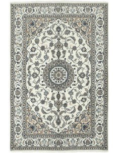 Hand made rug Nain Kashmar Persia cm.200x301