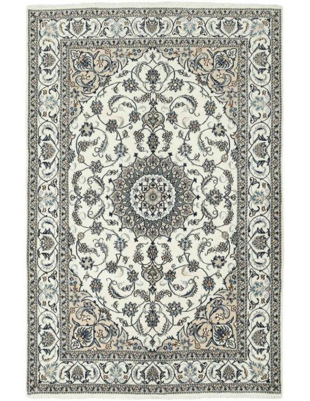 Hand made rug Nain Kashmar Persia cm.200x301