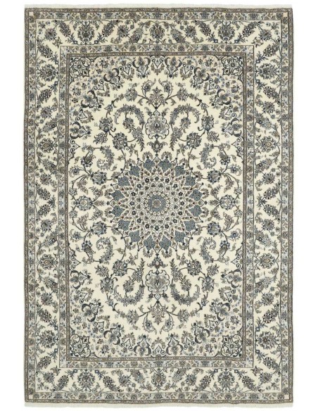 Hand made rug Nain Kashmar Persia cm.242x361