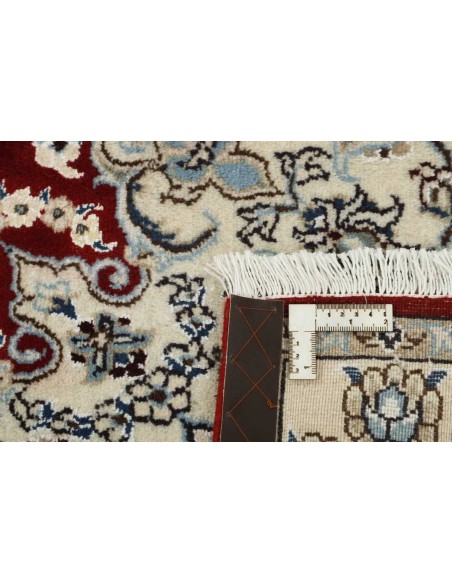 Hand made rug Nain Kashmar Persia cm.246x352