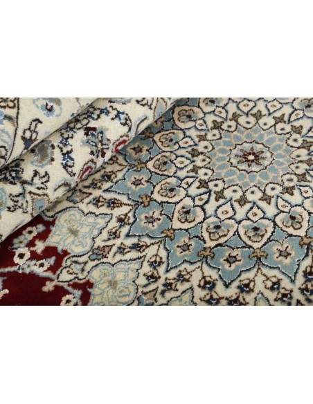 Hand made rug Nain Kashmar Persia cm.246x352