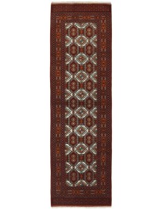 Hand made rug Torkaman Fine Persia cm.90x295