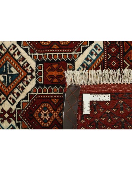 Hand made rug Torkaman Fine Persia cm.90x295