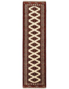 Hand made rug Torkaman Fine Persia cm.80x296