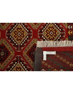 Hand made rug Torkaman Fine Persia cm.84x290 2