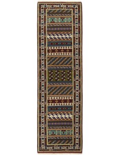 Hand made rug Torkaman Fine Persia cm.86x281