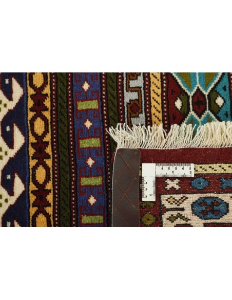 Hand made rug Torkaman Fine Persia cm.86x281
