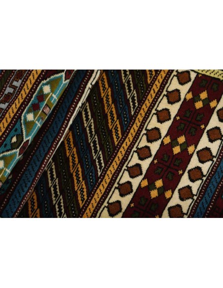 Hand made rug Torkaman Fine Persia cm.86x281