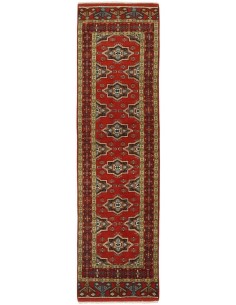 Hand made rug Torkaman Fine Persia cm.83x300