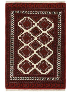Hand made rug Torkaman Fine Persia cm.86x122