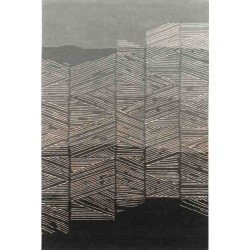 tappeto ROME SITAP GREY LANA geometrico da EUR 719.8