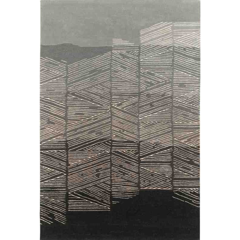 tappeto ROME SITAP GREY LANA geometrico da EUR 719.8