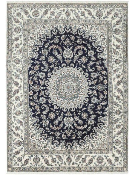 Hand made rug Nain Kashmar Persia cm.245x343