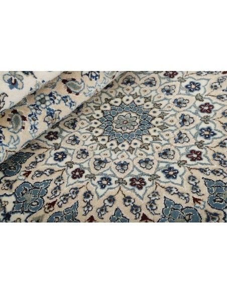 Hand made rug Nain Kashmar Persia cm.249x351