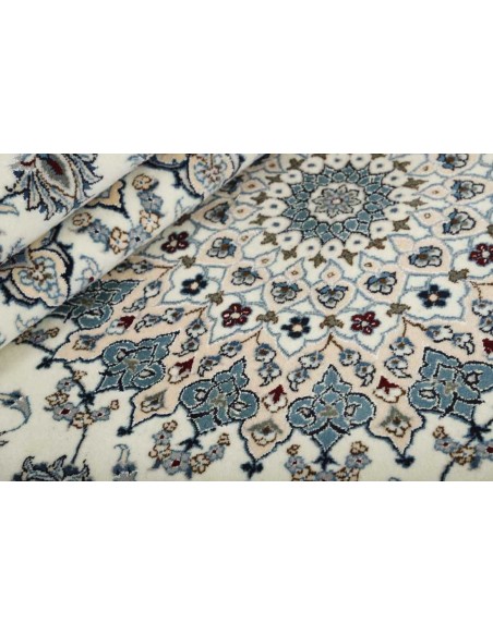 Hand made rug Nain Kashmar Persia cm.248x358