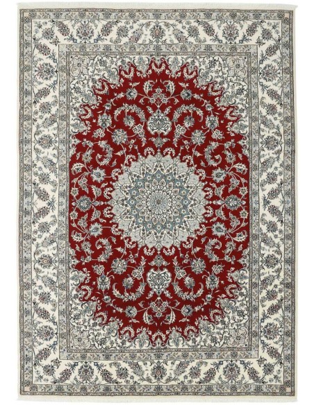 Hand made rug Nain Kashmar Persia cm.249x356