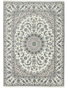 Hand made rug Nain Kashmar Persia cm.246x350