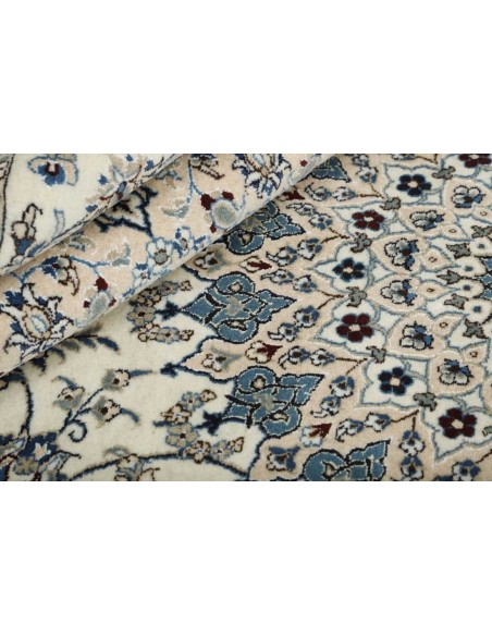 Hand made rug Nain Kashmar Persia cm.248x350