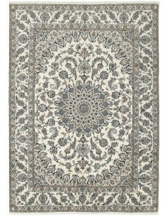 Hand made rug Nain Kashmar Persia cm.247x347