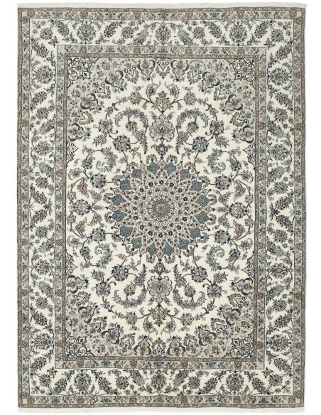Hand made rug Nain Kashmar Persia cm.247x347