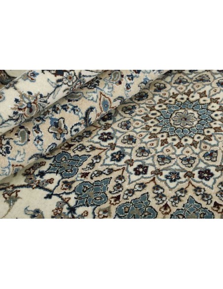 Hand made rug Nain Kashmar Persia cm.247x347