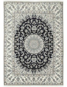 Hand made rug Nain Kashmar Persia cm.247x350