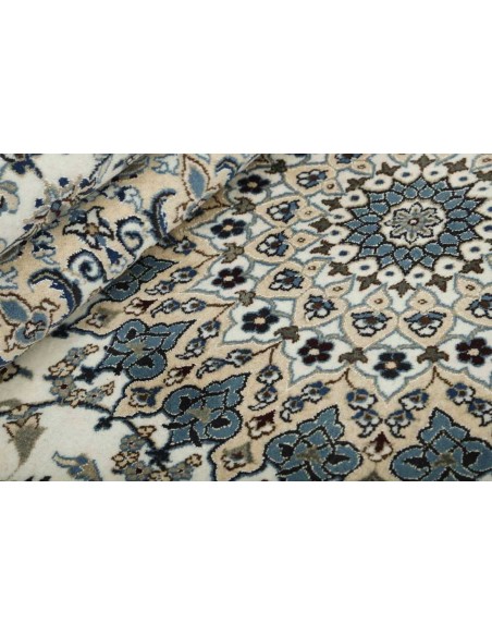 Hand made rug Nain Kashmar Persia cm.244x348