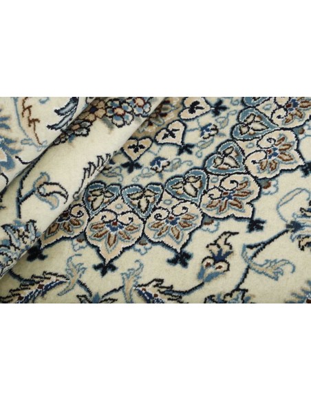 Hand made rug Nain Kashmar Persia cm.196x301