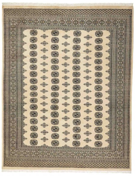 Hand made rug Bukhara fine Pakistan cm.244x306