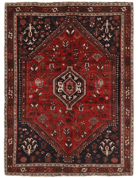 Hand made rug Kashghai Persia cm.156x208