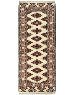 Hand made rug Torkaman Fine Persia cm.83x201
