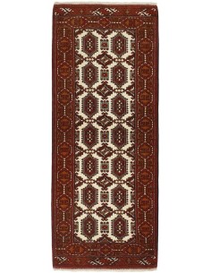 Hand made rug Torkaman Fine Persia cm.85x207