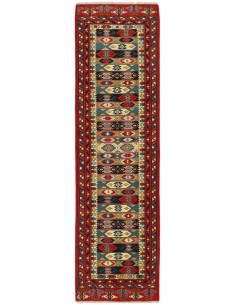 Hand made rug Torkaman Fine Persia cm.85x296