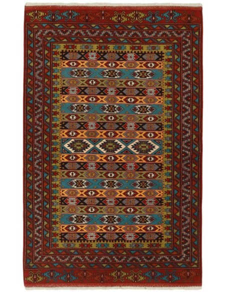 Hand made rug Torkaman Fine Persia cm.137x207