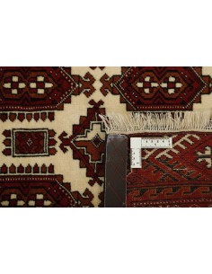 Hand made rug Torkaman Fine Persia cm.130x197 2