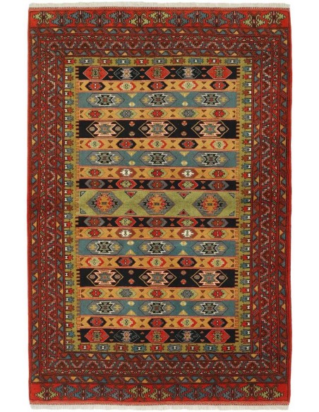 Hand made rug Torkaman Fine Persia cm.138x203