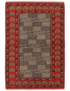 Hand made rug Torkaman Fine Persia cm.140x198