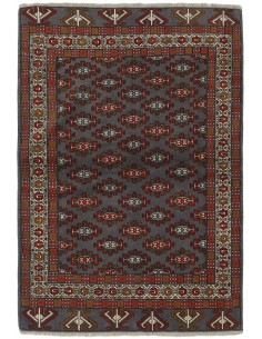 Hand made rug Torkaman Fine Persia cm.138x201