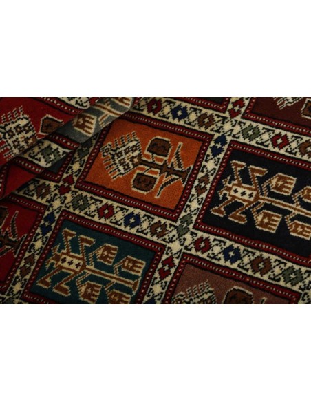 Hand made rug Torkaman Fine Persia cm.155x243