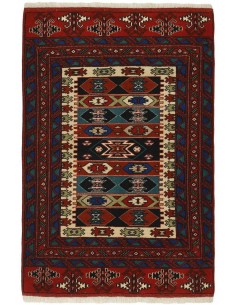 Hand made rug Torkaman Fine Persia cm.83x121