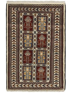 Hand made rug Torkaman Fine Persia cm.84x125
