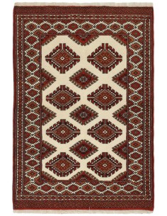 Hand made rug Torkaman Fine Persia cm.85x121