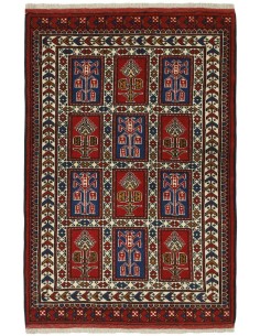 Hand made rug Torkaman Fine Persia cm.85x127