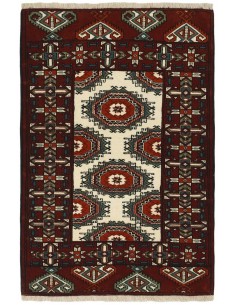 Hand made rug Torkaman Fine Persia cm.81x120