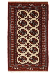 Hand made rug Torkaman Fine Persia cm.80x130