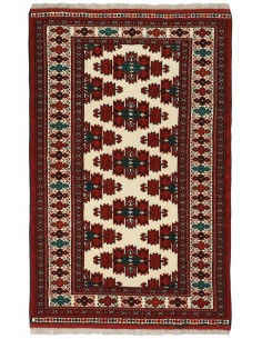 Hand made rug Torkaman Fine Persia cm.80x125