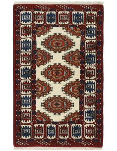 Hand made rug Torkaman Fine Persia cm.77x122