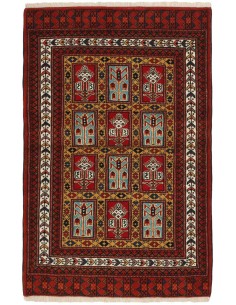Hand made rug Torkaman Fine Persia cm.86x130