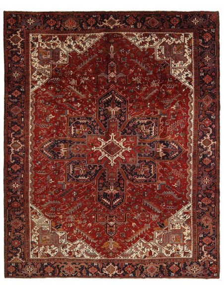 Hand made rug Heriz Persia cm.314x387