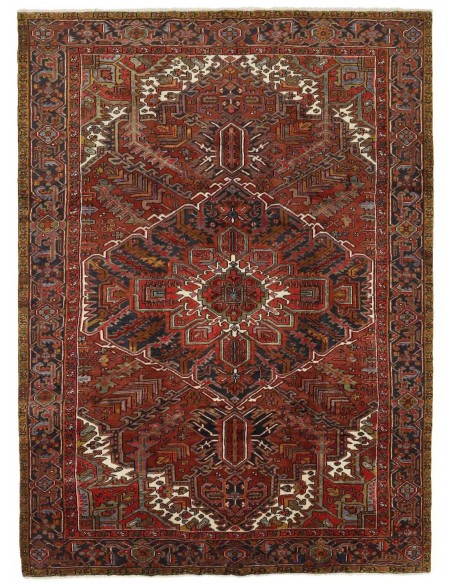 Hand made rug Heriz Persia cm.243x337